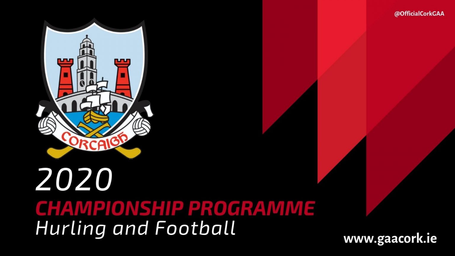 Cork County Championship Programme Cork GAA