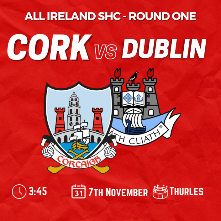 Cork Senior Hurling Team announced Cork GAA
