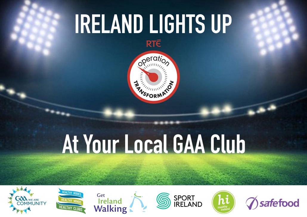 Club update re Ireland Lights Up postponed & important hurling helmet safety information