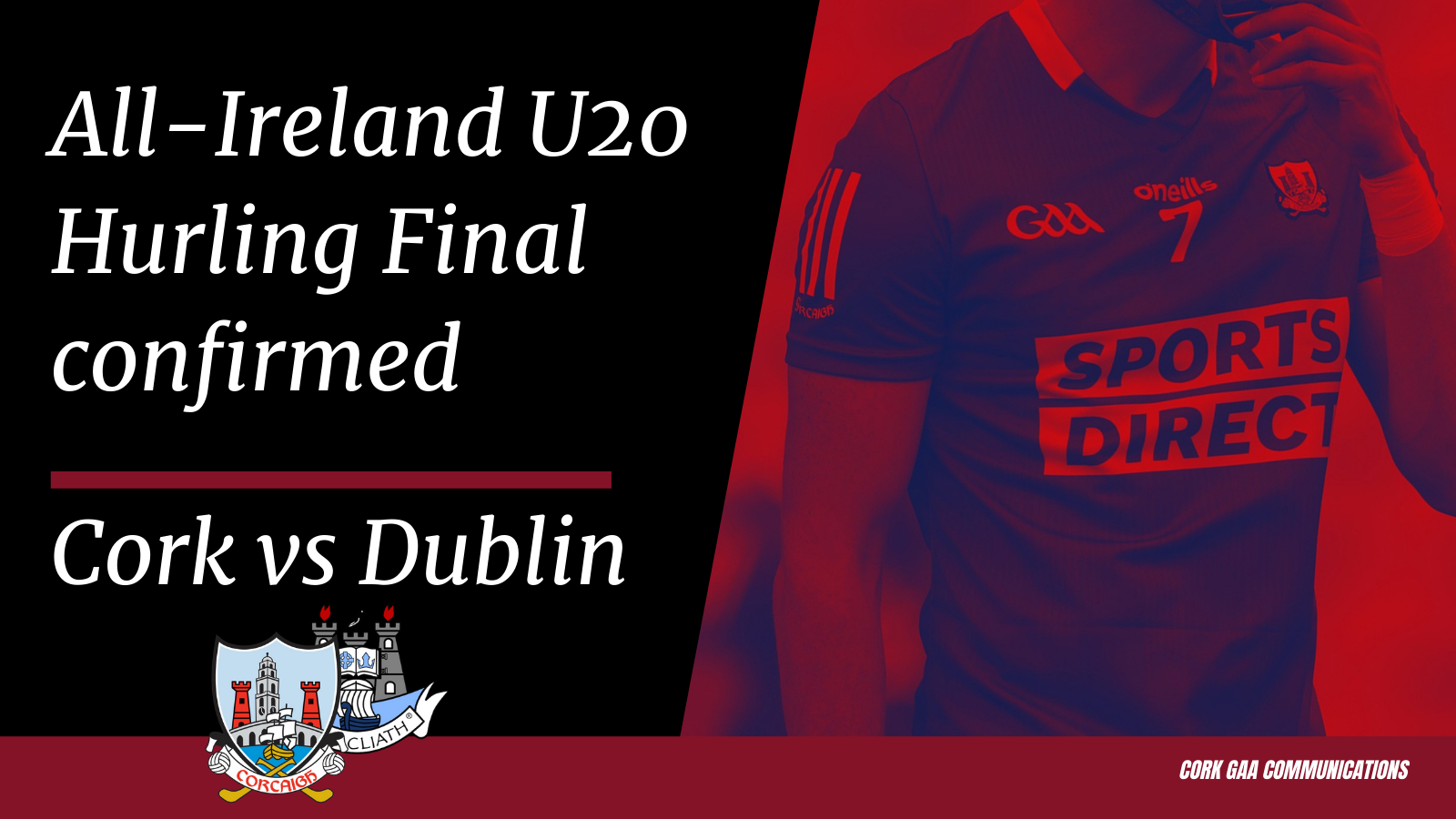 AllIreland U20 Hurling Final Cork GAA