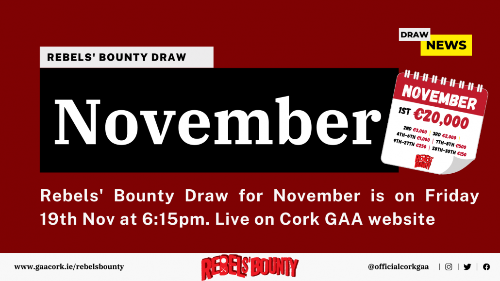 Rebels’ Bounty Draw for November