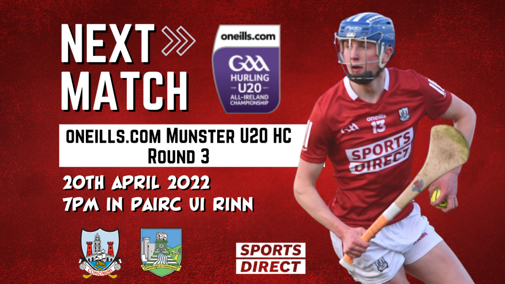 2022 Munster Under 20 Hurling Championship Limerick V Cork Cork GAA