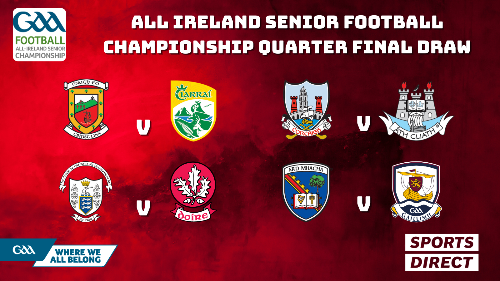 GAA All Ireland Football Championship Fixtures 2023 - News