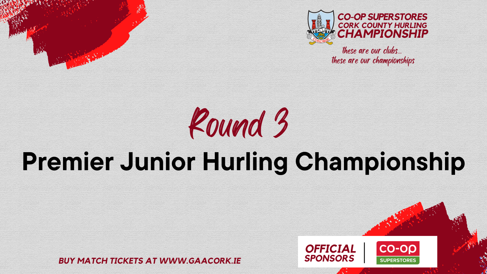 Super Friday in Premier Junior Hurling Championship Cork GAA