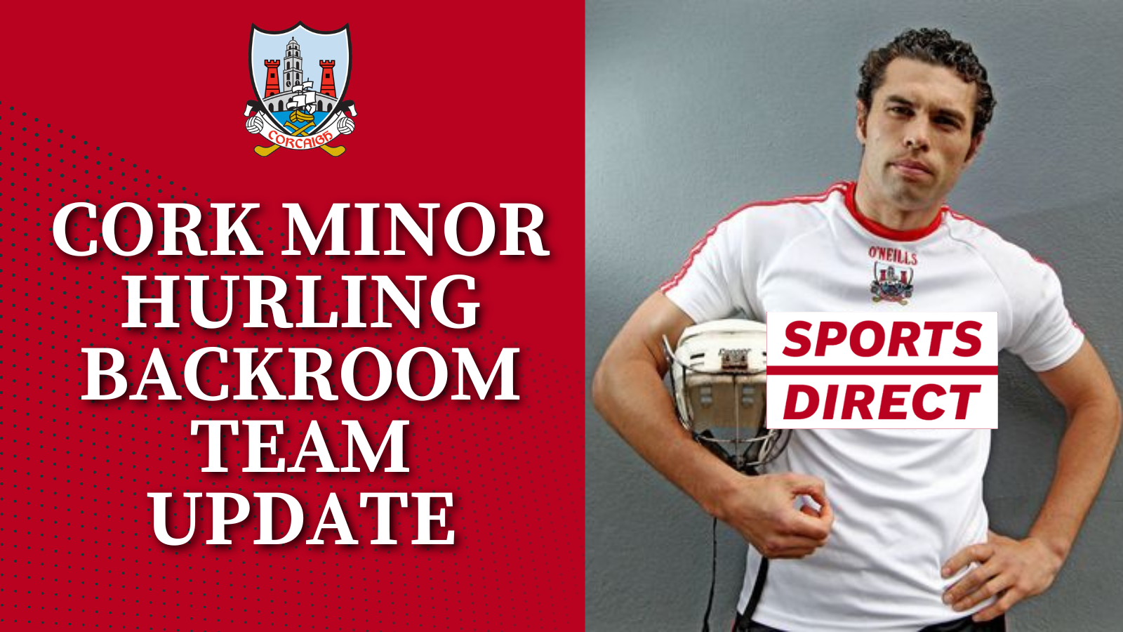 Cork Minor Hurling Backroom team update Cork GAA