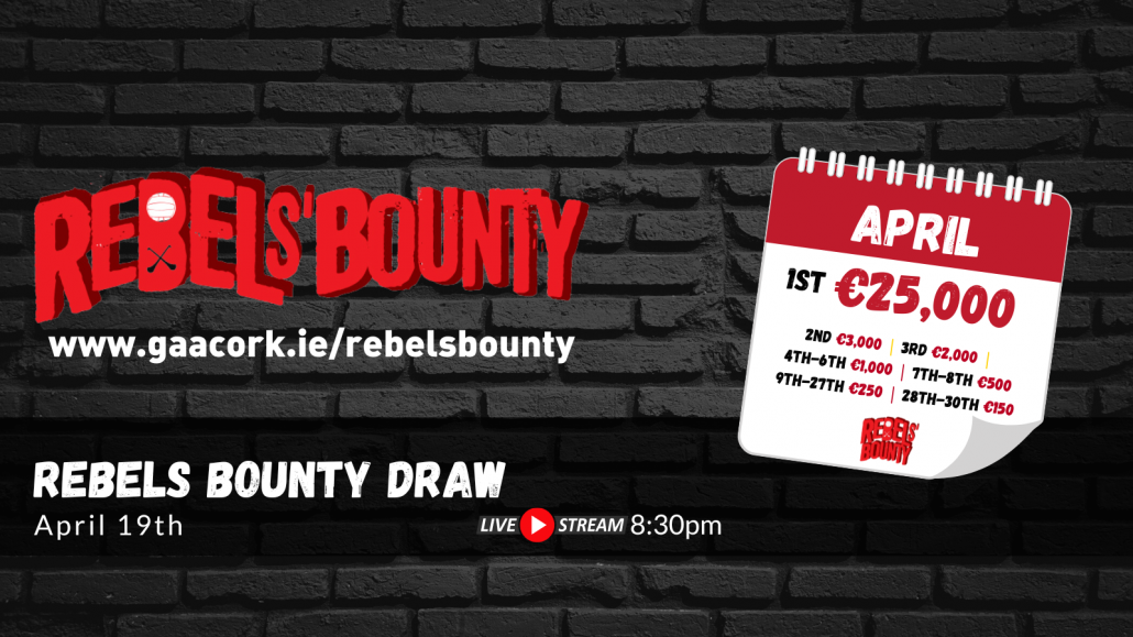 Rebels’ Bounty Draw for April