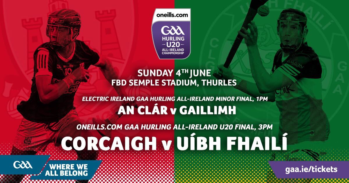 Preview AllIreland U20 Hurling Final Offaly v Cork Cork GAA