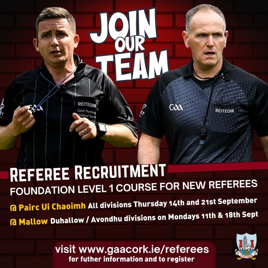 New Referee training Course