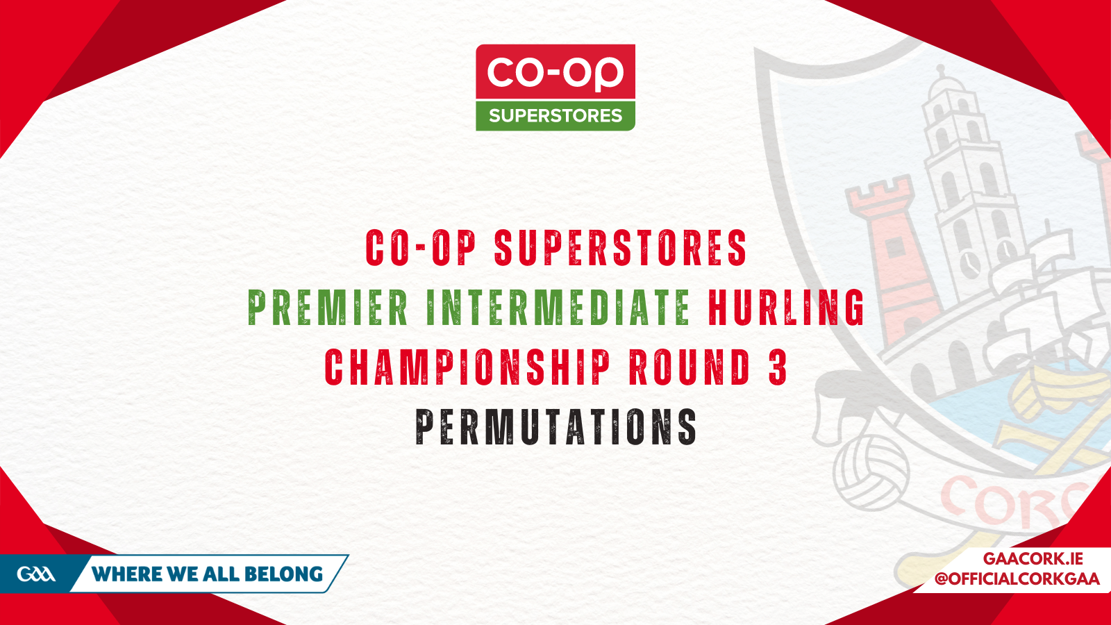 CoOp Superstores Cork Premier Intermediate Hurling Championship Round