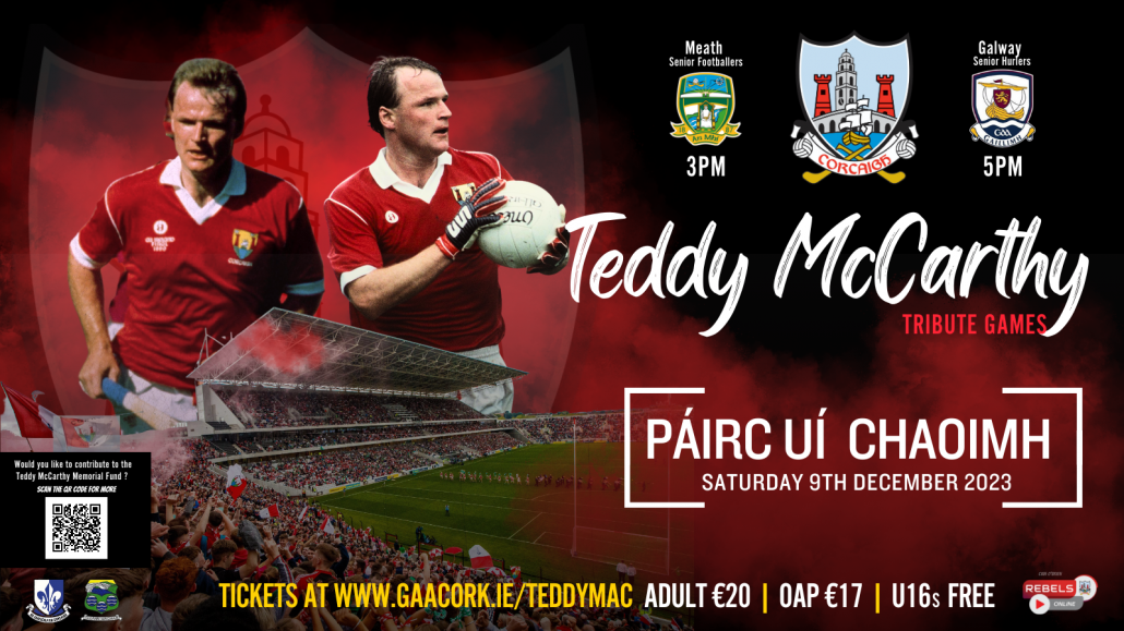 Honoring a Legend: Galway and Meath Face Cork in Teddy McCarthy Tribute Event