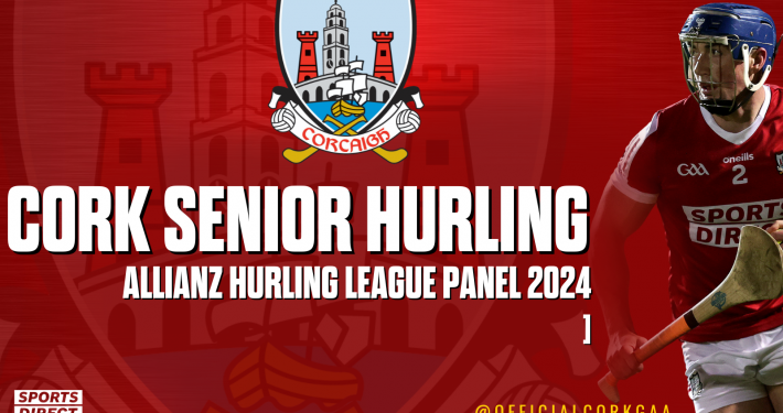 The Cork Senior Hurling Panel For The National League has been announced