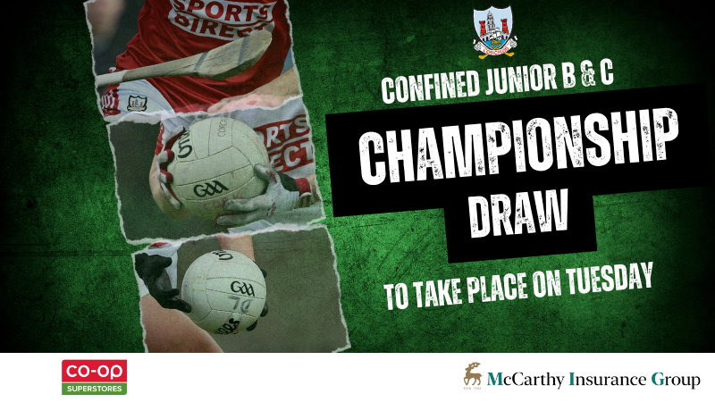 Championship Draws Await After Tomorrow Night’s County Committee Meeting