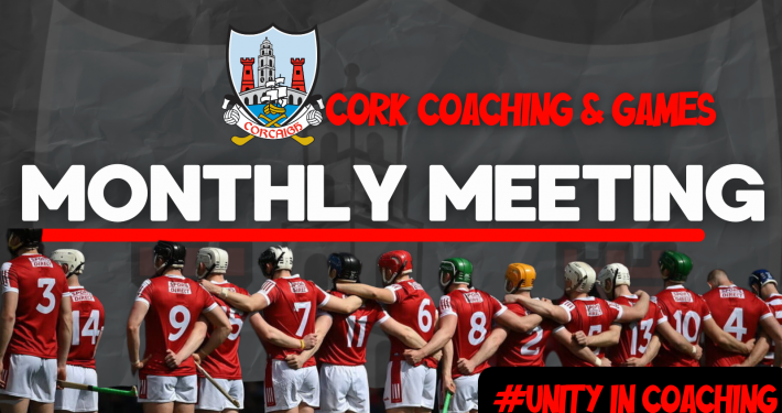Cork GAA Coaching & Games Development schedule of meetings, January 2026;