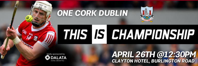 The first One Cork Dublin event to take place on April 26th
