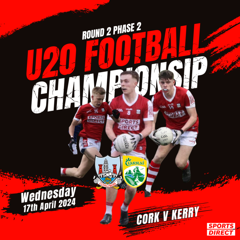 Munster U20 Football Championship | Cork vs Kerry | Round 2 Phase 2