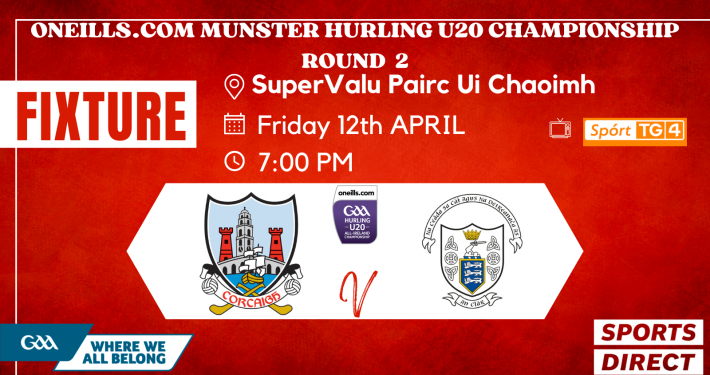 The Cork U20 Hurling team to play Clare has been announced;