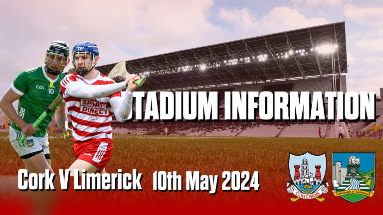 Cork V Limerick | Match Day Information: