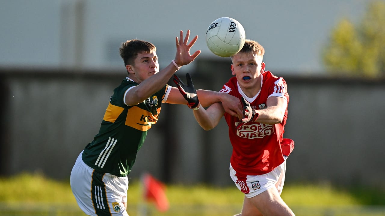 Three in a row Provincial titles for Kerry U20 Footballers as Cork fall short.