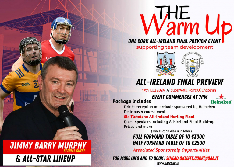 Cork GAA is gearing up for the All-Ireland Hurling Final against Clare.