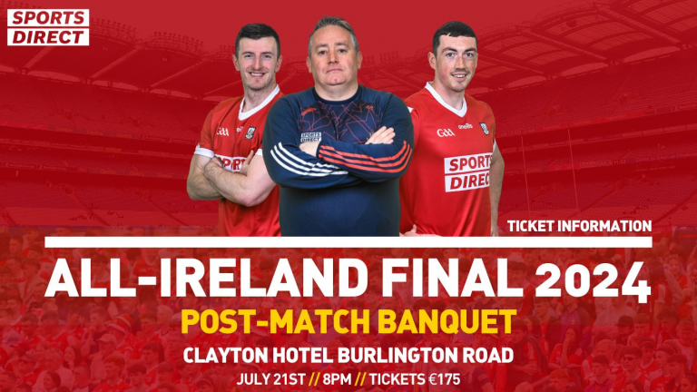 One Cork Post All-Ireland Final Banquet, Book Now