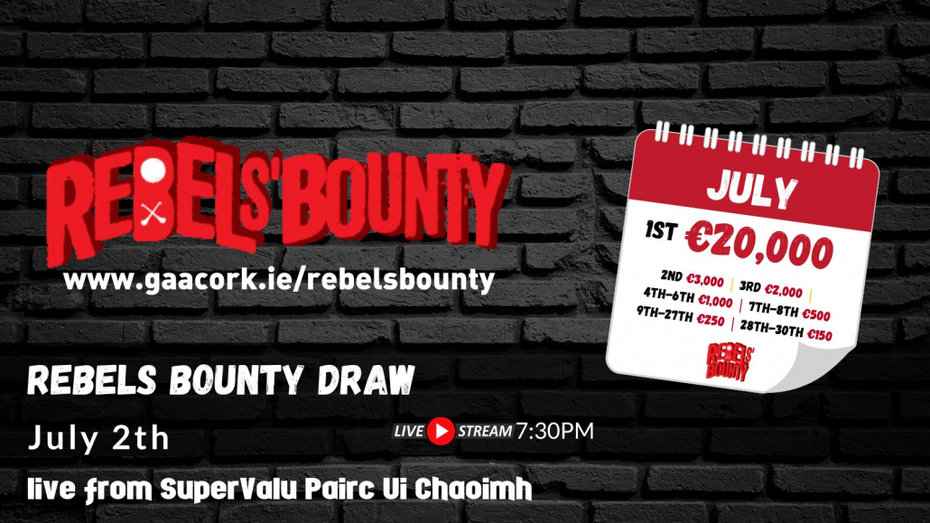 Rebels’ Bounty Draw for July