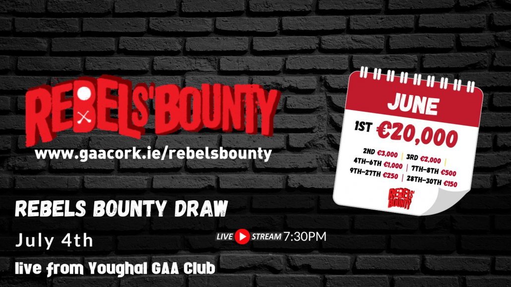 Rebels’ Bounty Draw for June 2024