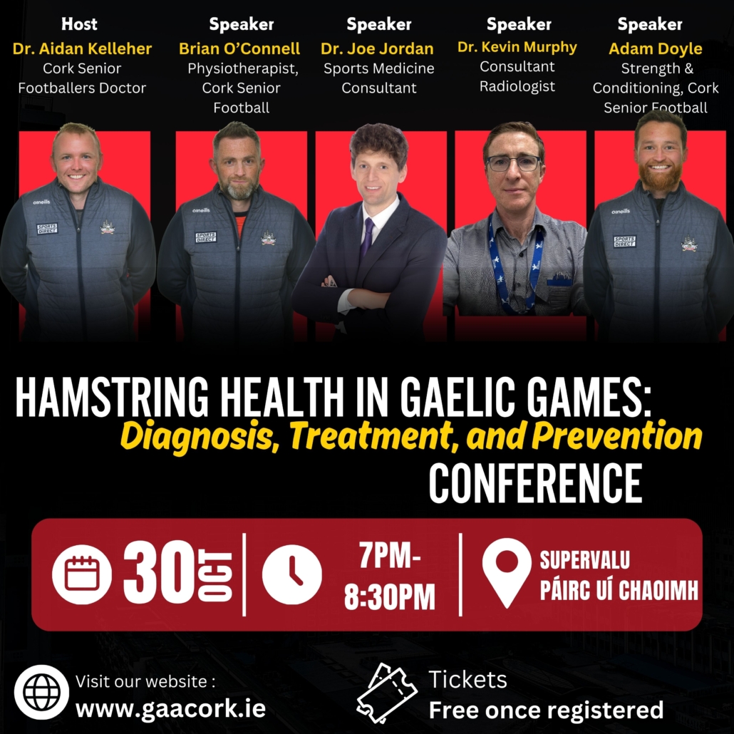 Hamstring Health in Gaelic Games: Diagnosis, Treatment, and Prevention Medical Seminar