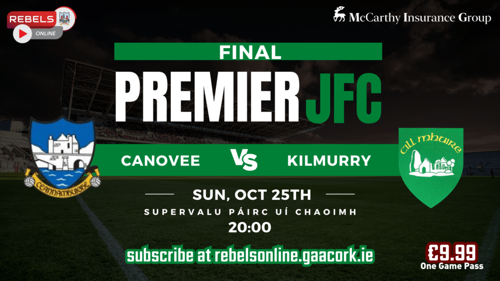 Canovee v Kilmurry in SuperValu Páirc Uí Chaoimh – Live on Rebels Online