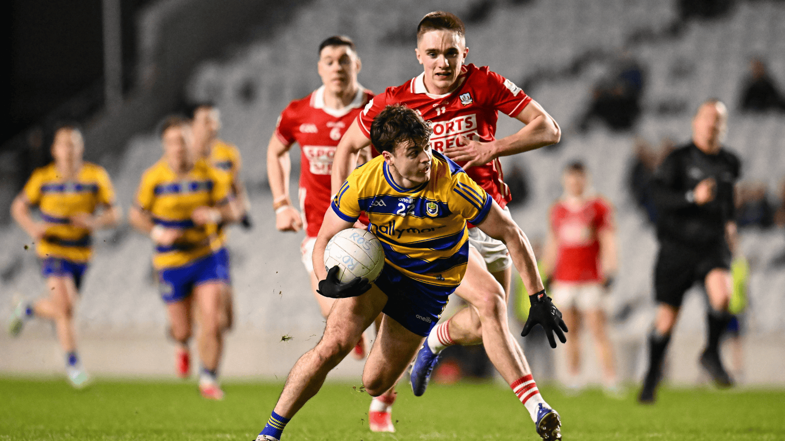 Footballers are defeated by Roscommon