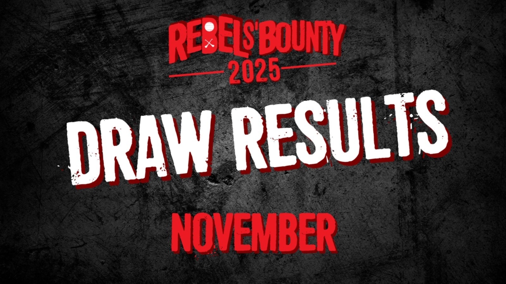 Rebels’ Bounty Draw results are in