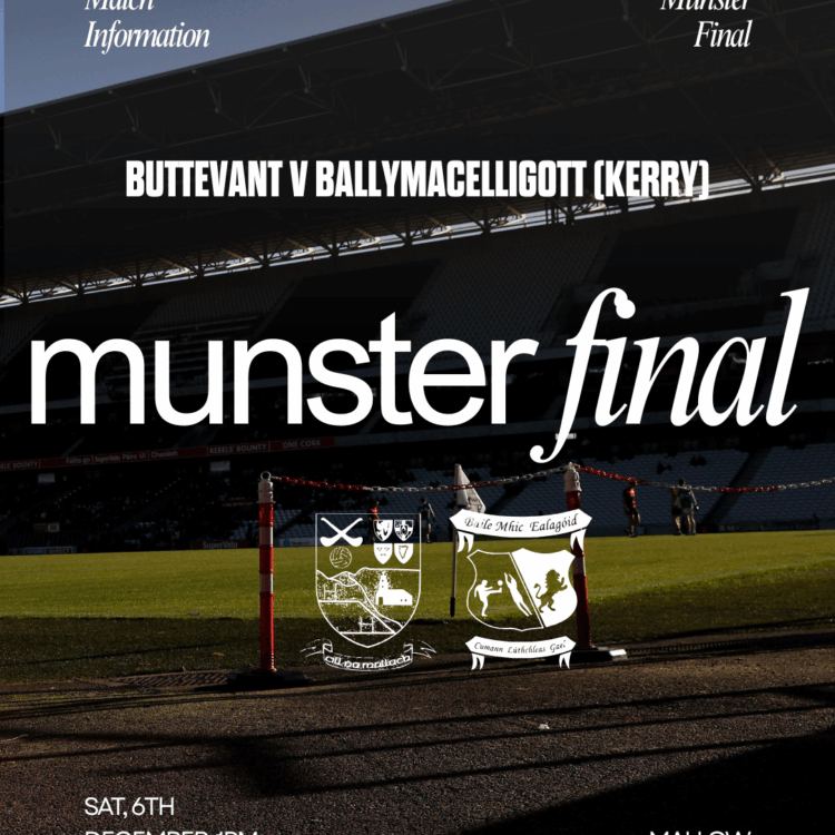 Munster Club JFC Final Buttevant v Ballymacelligott (Kerry)