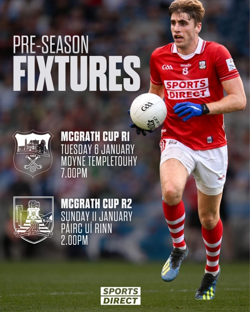 Cork McGrath Cup Fixtures