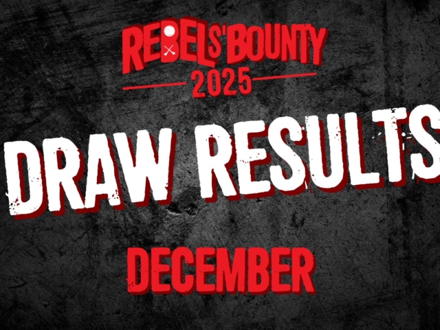 Results are in for Rebels’ Bounty Draw for December