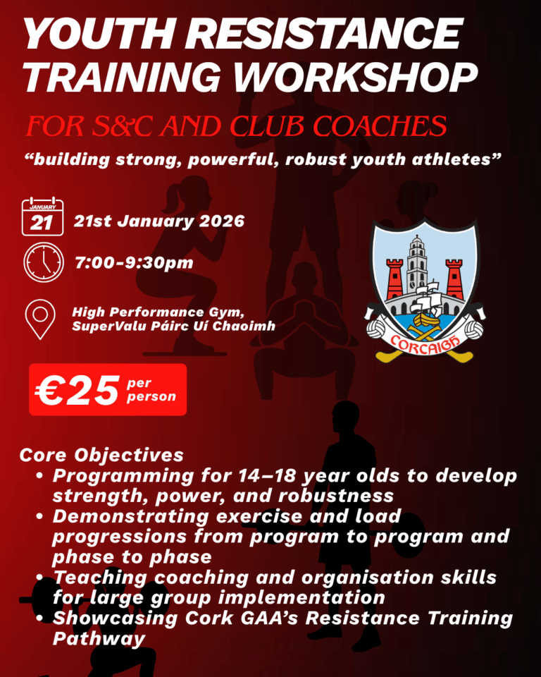 Youth Resistance Training Workshop for S&C and Club Coaches