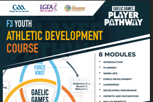 Gaelic Games F3 Youth AthleticDevelopment Level 1 Course