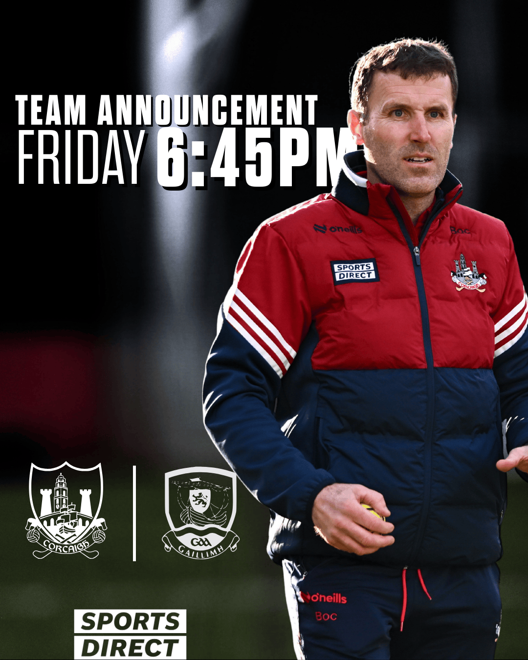 Cork Senior Hurling Team to Face Galway Announced Tonight