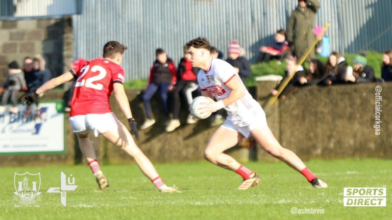 Cork defeated Louth by 1-17 to 1-12 in Round 2 of the Allianz Football League Division 2 on Sunday February 1st at Integral GAA Grounds, Drogheda.