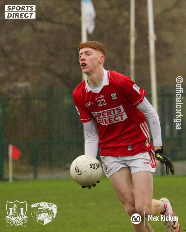 Cork Minor Football – Leinster League Round 2 v Laois