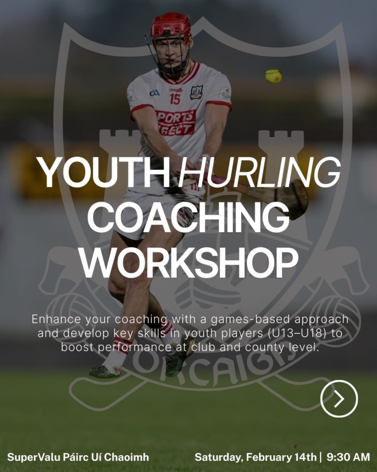 Youth Hurling Coaching Workshop with GameSense Coaching