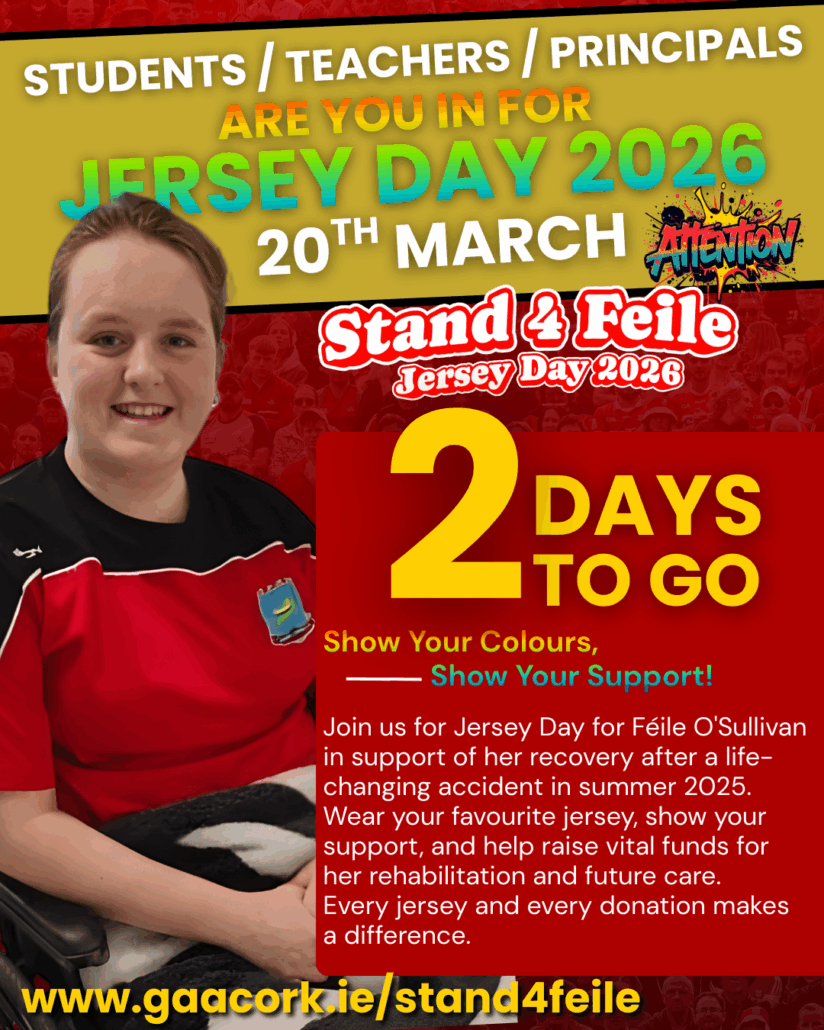 Counting Down to Jersey Day – Stand 4 Féile