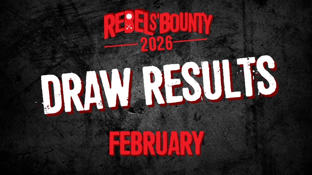 Rebels’ Bounty Draw 2026 – February Winners Announced