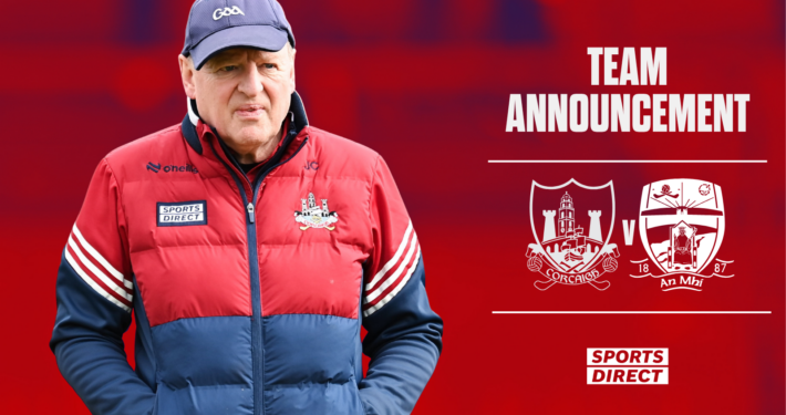 John Cleary has named his Cork Senior Football team for the Allianz Football League Division 2 Final clash with Meath