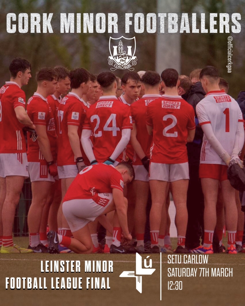 Cork minors set for Leinster Development League final showdown with Louth