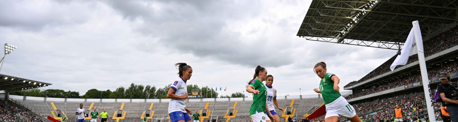 Ireland Women’s National Team play World Cup qualifier against Netherlands- June 7th