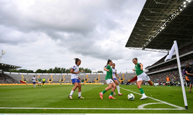 Ireland Women’s National Team play World Cup qualifier against Netherlands- June 7th