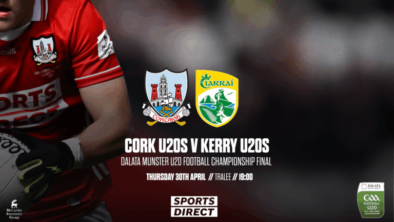 2026- Dalata Hotel Group Munster U20 Football Final Cork v Kerry