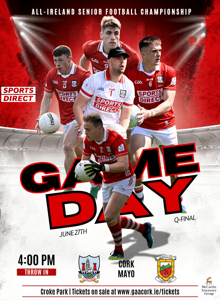 Match Day Information: Cork v Mayo