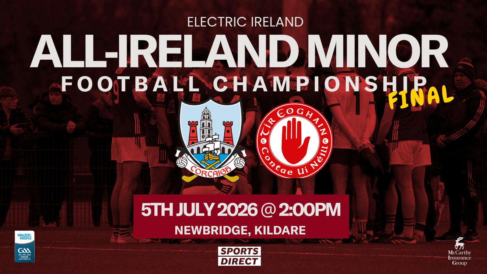 2026- Electric Ireland All-Ireland Minor Football Championship Final