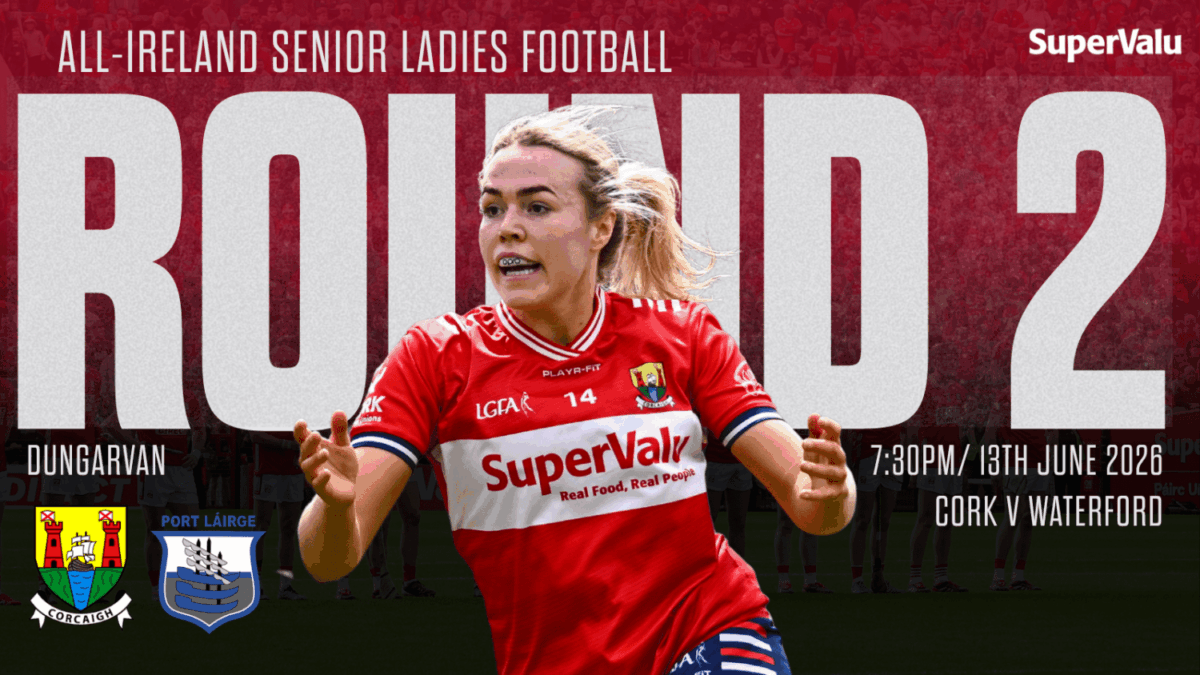 2026 All-Ireland Senior LGFA Round 2; Cork v Waterford