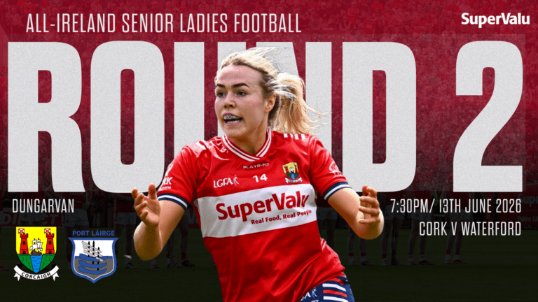 2026 All-Ireland Senior LGFA Round 2; Cork v Waterford